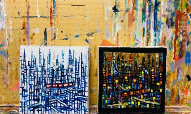 WORKS | 10x10cm | oil x canvas | 2023 #art