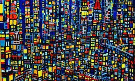 new | city | 100x65cm | oil x canvas | 2023