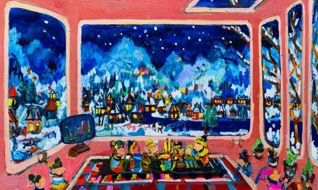 WORKS | 41x53cm | oil x wood panel | 2024 #contemporaryart