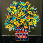 on sale | rape blossoms | 53x45cm | oil x canvas board | 2024 #tagboat