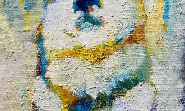 NEW | 30x24cm | oil x paper | 2024 #dog