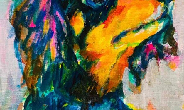 NEW | 30x24cm | oil x paper | 2024 #dog