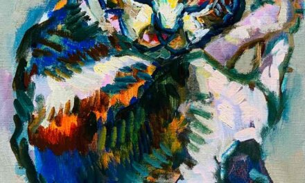 NEW | 30x24cm | oil x paper | 2024 #cat