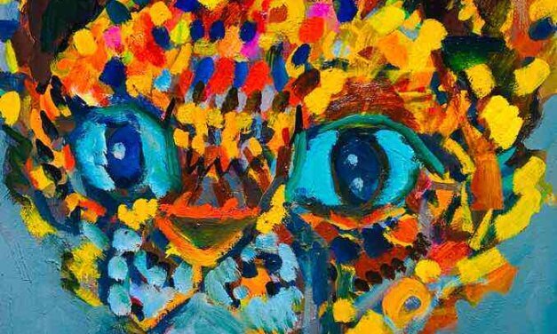 WORKS | 53x45cm | oil x wood panel | 2025 #contemporaryart #leopard