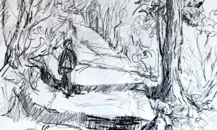 NEW | 22x25cm | drawing x paper | 2026 #landscape