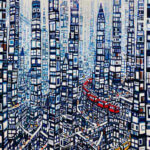 new | city | 130x97cm | oil x canvas | 2024 #art