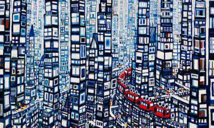 new | city | 130x97cm | oil x canvas | 2024 #art