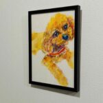 NEW & SOLD | 29x22cm | watercolour x paper | #doggy