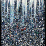 NEW | city | 130x 97cm | 2024 | ART FAIR HAKATA | 18-24.September | GALLERY TAGBOAT | FUKUOKA