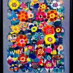 NEW | flower garden | 41x 31cm | 2024 | ART FAIR HAKATA | 18-24.September | GALLERY TAGBOAT | FUKUOKA