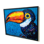 SOLD | toucan | 53x65cm | oil x wood panel | ginza art fair | GALLERY TAGBOAT 16.10.2024-21.10.2024 | #art