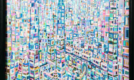 NEW | pale mist town | 53x41cm | oil x canvas board | ginza art fair | GALLERY TAGBOAT 16.10.2024-21.10.2024 | #art