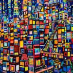 new | neon city | 65x53cm | oil x canvas | 2024 #art