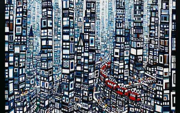 ON SALE | city | 130x97cm | oil x canvas | 2024 #art #tagboat