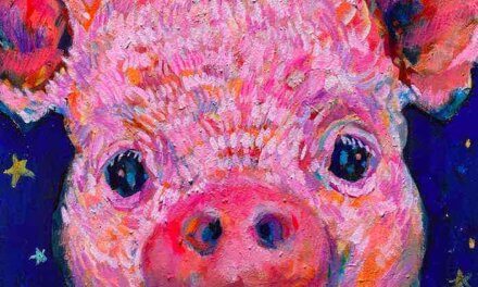 NEW | piglet | 53x45cm | oil x canvas | 2025 #art #tagboat