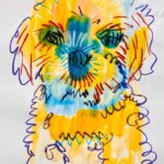 NEW | 60x50cm | aquarell x paper | 2025 #dog