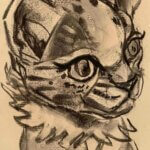 NEW | 29x22cm | drawing x paper | 2026 #leopard