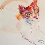NEW | 29x22cm | aquarell x paper #cat