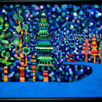 SOLD | fisher | 31x41cm | oil x wood panel #tagboat