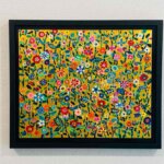 SOLD | flowers | 38x45cm | oil x wood panel #tagboat