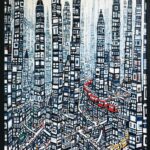 ON SALE | city | 130x97cm | oil x canvas #tagboat