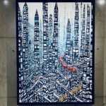 ON SALE | city | 130x97cm | oil x canvas  #artsticker