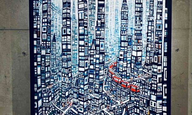ON SALE | city | 130x97cm | oil x canvas  #artsticker