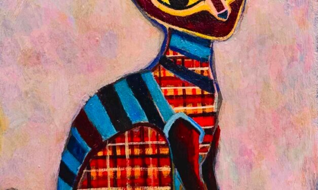 NEW | 53x45cm | oil x canvas #art #cat