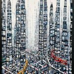 ON SALE | 53x45cm | cats city | Kobe subway museum | 29.Feb.-22.Mar.2026 #kobe