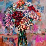 works | 72x50cm | oil x wood panel #art