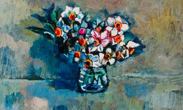 works | 45x53cm | oil x canvas board #art