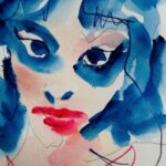 NEW | 29x22cm | aquarell x paper #portrait