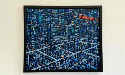 ON SALE | blue city | 38x45cm | oil x canvas board #tagboat
