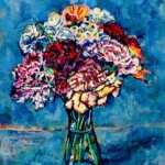 WORKS | 72x50cm | oil x wood panel #art