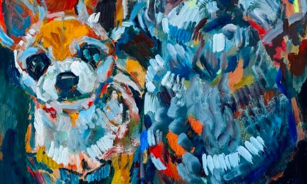 works | 45x38cm | oil x wood panel #art