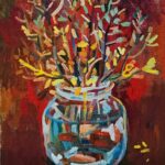 works | 45x38cm | oil x canvas board #art