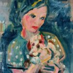 works | 72x50cm | oil x wood panel #art