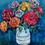 works | 53x45cm | oil x wood panel #art