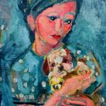 works | 72x50cm | oil x wood panel #art