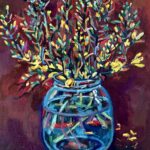 works | 45x38cm | oil x canvas board #art
