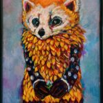 ON SALE | marten | 65x53cm | oil x wood panel #tagboat