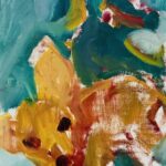 WORKS | 24x30cm | oil x paper #dog