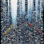 ON SALE | city | 162x130cm | oil x canvas #tagboat