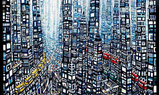 ON SALE | city | 162x130cm | oil x canvas #tagboat