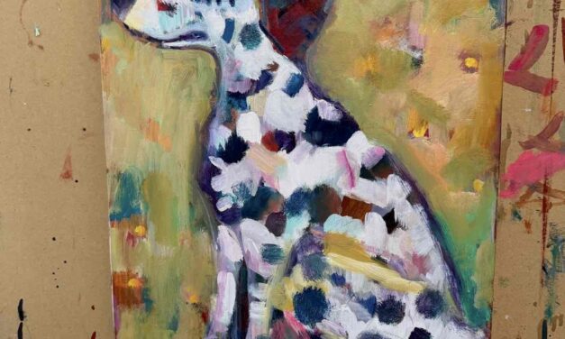 works | 41x31cm | oil x wood panel #art