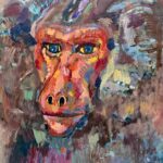 works | 65x53cm | oil x wood panel #art
