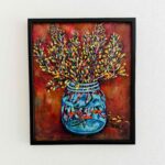 ON SALE | flowering cabbage | 45x38cm | oil x CANVAS BOARD #tagboat
