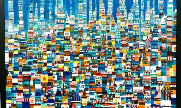 ON SALE | seaside city | 80x100cm | oil x canvas #tagboat