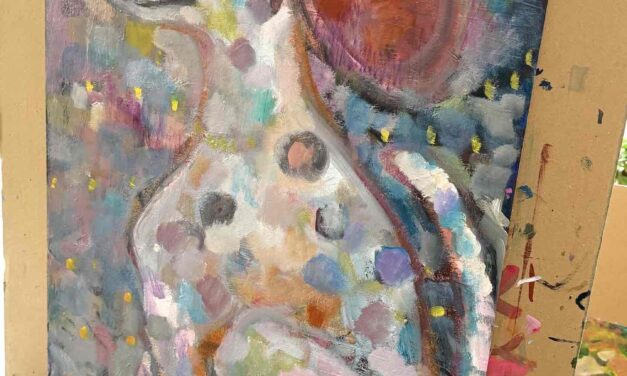 works | 72x50cm | oil x wood panel #art