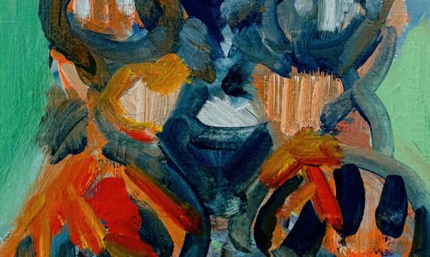 WORKS | 24x30cm | oil x paper #dog